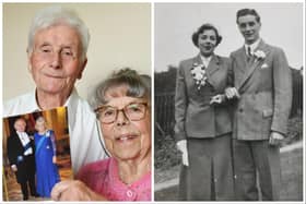 Jim and Margaret, celebrating their 70th wedding anniversary