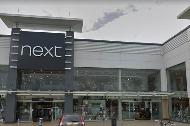 Jones stole from Next at the Brotherhood Retail Park