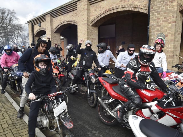 McKenzie Hallam's funeral at Peterborough Crematorium