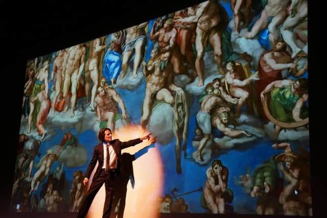 The Davinci Michelangelo Experience is now at the Key Theatre on Sunday