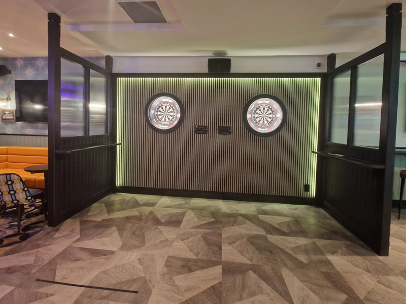 Darts and pool will be on offer.