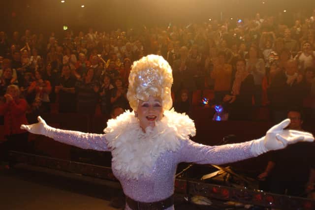 Everyone's favourite panto Dame Michael Cross