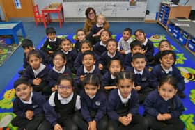 Longthorpe Primary School reception class
