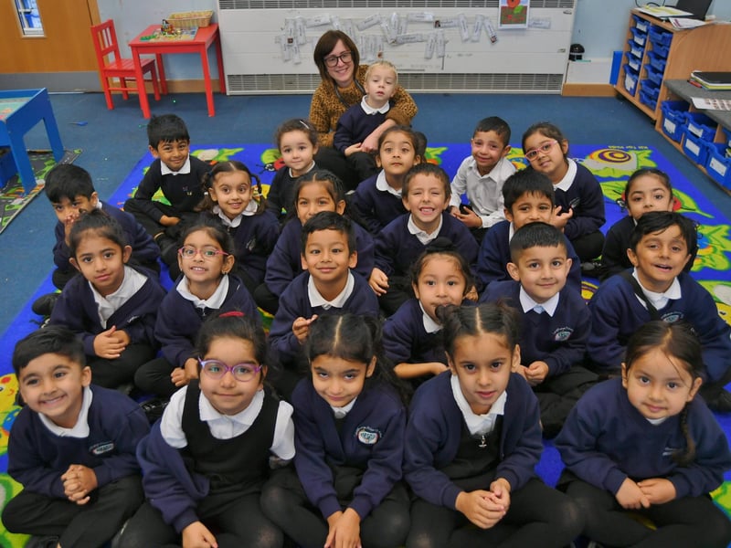 Longthorpe Primary School reception class