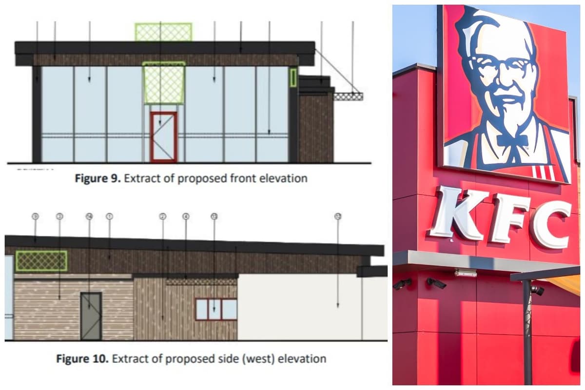 Kfc Plan Plans for new KFC drive-thru in Peterborough secure go ahead and are ...