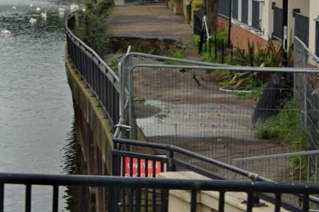 The sink hole has been at Henry Penn Walk since 2021