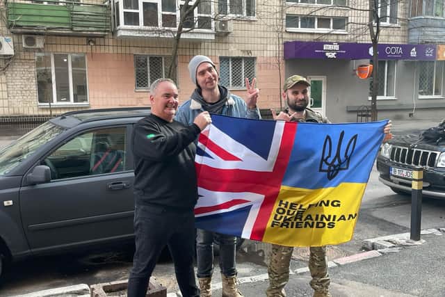 Volunteers take supplies from Peterborough to Ukraine