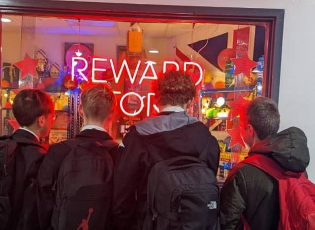 Stanground Academy's leadership team says its new ‘Reward Store’ initiative has had a "positive impact" on student behaviour.