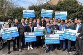 ​Conservative Party chairman Greg Hands joined the campaigning at the weekend