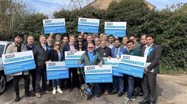 ​Conservative Party chairman Greg Hands joined the campaigning at the weekend