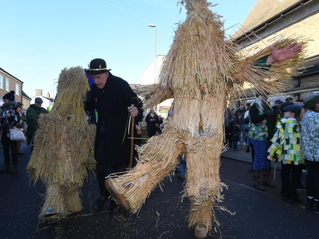 The Straw Bear Festival was one of the winter highlights