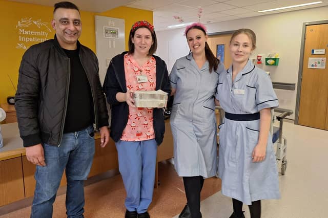 Blenheim Sales and Lettings deliver meals to staff at Peterborough City Hospital