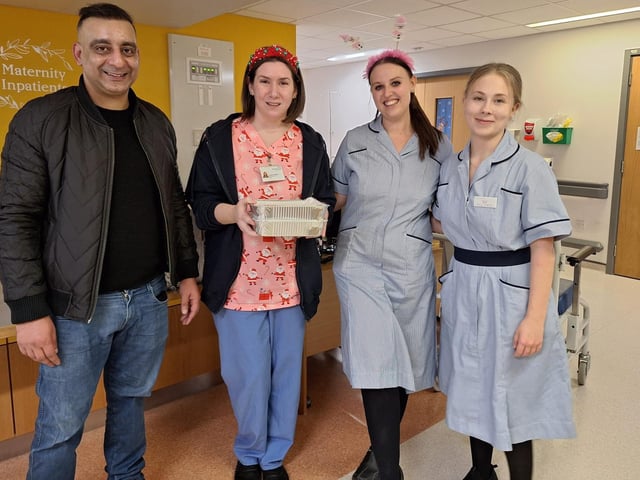 Blenheim Sales and Lettings deliver meals to staff at Peterborough City Hospital