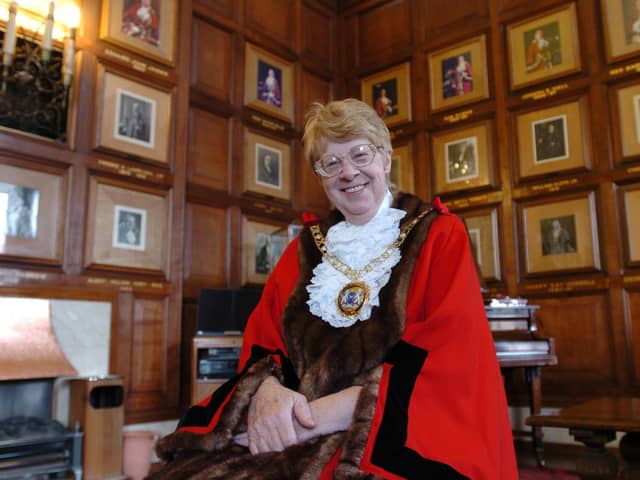 Pat Nash in the Mayor's Parlour