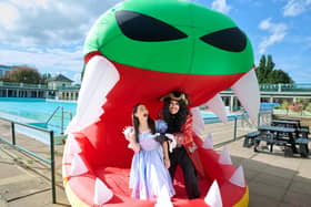 Peter Pan launch at the Lido. Photo: Geraint Lewis