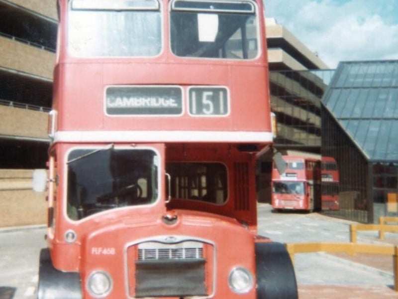 The bus to Cambridge