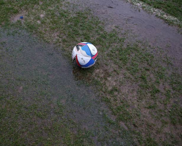 Ten local non-league games were postponed because of waterlogged pitches. (Photo by Pete Norton/Getty Images)