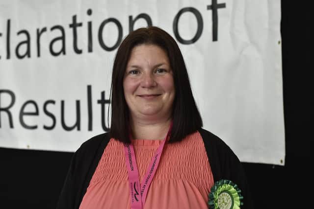 Kirsty Knight, Green Party councillor for Orton Waterville