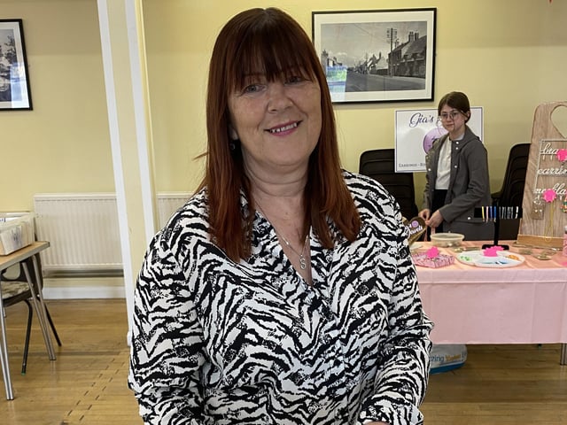 Sandra Short was runner-up for her homemade fruit scones.