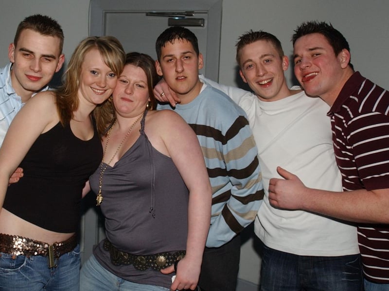 A night out at Liquid nightclub in Peterborough in 2006