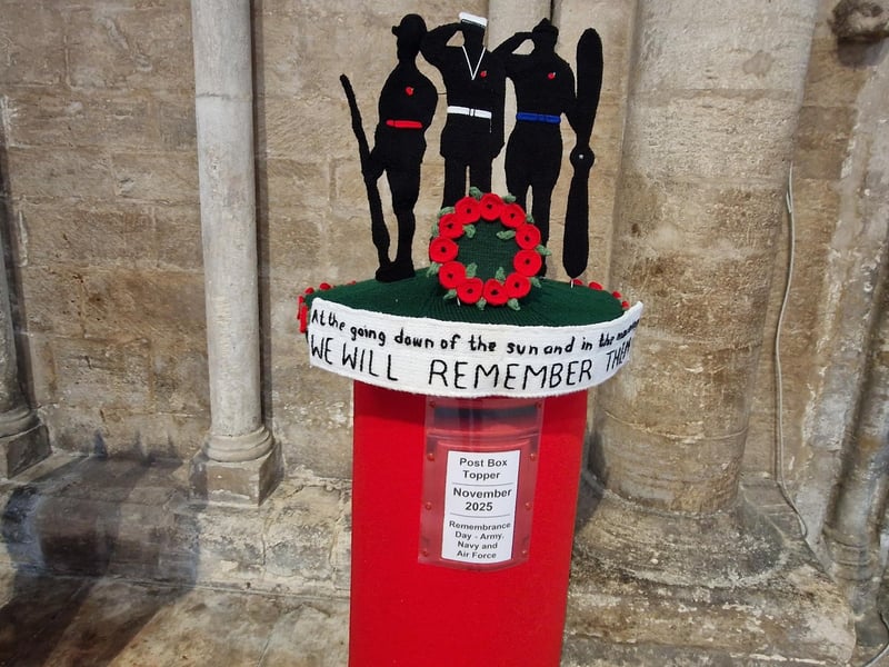 WW2 at Peterborough Cathedral.