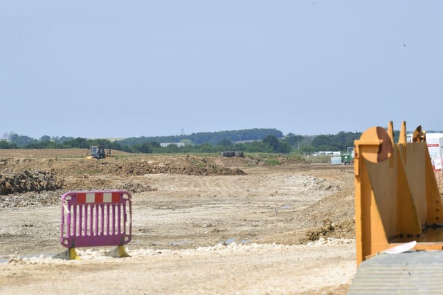 Work has begun on the Fletton Folly development as part of the 5000 new homes to be delivered at Great Haddon near Yaxley at the A15. The development will provide 347 new homes.