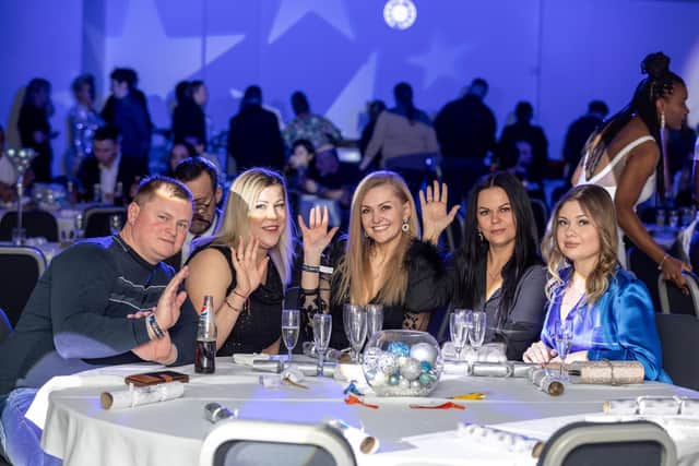 Celebrating in style - Peterborough Amazon staff at their party held at the Holiday Inn in Thorpe Wood, Peterborough.