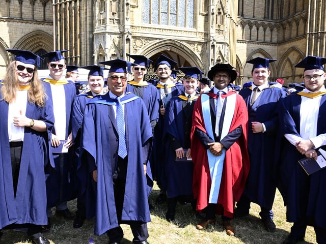 IN PICTURES: Graduates' dreams come true as they celebrate degree ...
