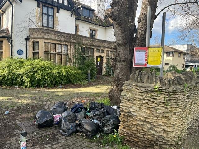 Clearance work has been taking place at the property