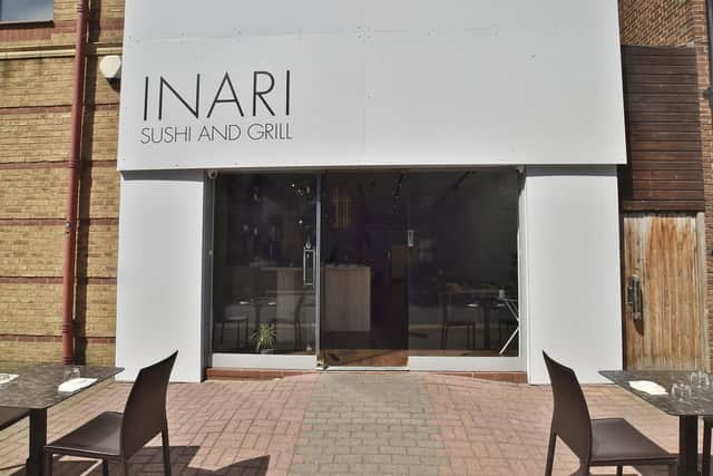 The former Inari Sushi and Grill restaurant on Broadway.
