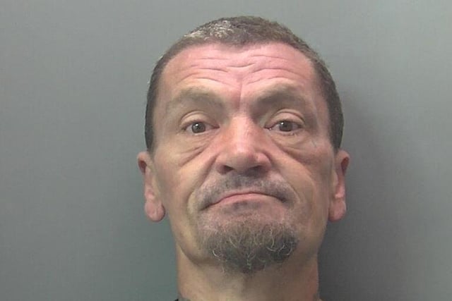 Adrian Trowell, 50, of Elizabeth Court, Peterborough, stole a man's wallet after pushing him over. He was found guilty of robbery and jailed for four years