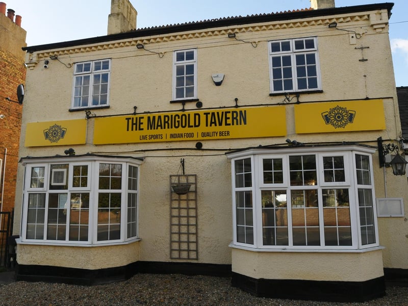 Brad Barnes dines at The Marigold Tavern at Eye Green