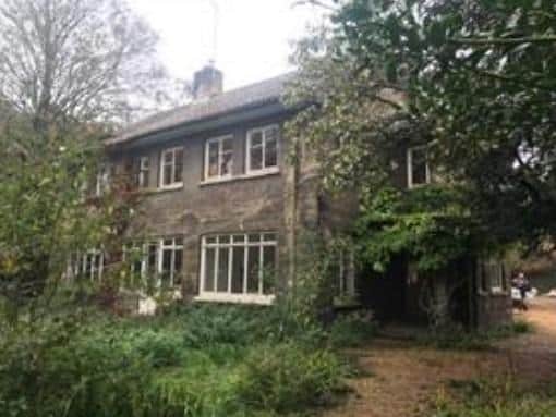 The current Garden House in the grounds of Peterborough Cathedral.