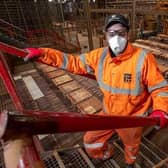 Manufacturing at brick maker Forterra in Whittlesey, Peterborough, where jobs are at risk