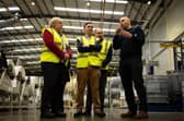 Andrew Pakes MP and Peterborough College tour of Gen Phoenix for National Apprenticeship Week 2026
