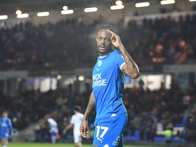 Current points: 56 (3rd)...Games played: 28...Feb fixtures (6)...3 Wigan (H) W... 6 Exeter (A) W...10 Wycombe (A) D...13 Port Vale (H) W...17 Blackpool (H) W...24 Cambridge (A)...W...Points gained: 16...Total points: 72 (1st)...SUMMARY: Posh have just one game against a team in the top half of the table this month, at home to Blackpool who they thumped 4-2 at Bloomfield Road and who don’t tend to travel well. Dangers on the road abound though at Exeter, Wycombe and Cambridge, all fixtures Posh lost last season. Will Ricky-Jade Jones (pictured) score the goals that get Posh to the top?