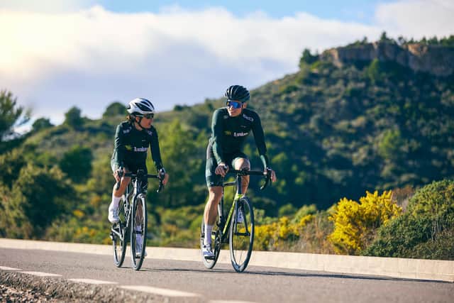 Employees from the Amazon fulfilment centre in Peterborough have taken part in a charity bike ride to raise money for NHS Charities Together.