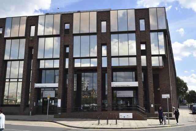 Action is being taken to recruit more staff at Peterborough Passport Office in Aragon Court, Northminster.
