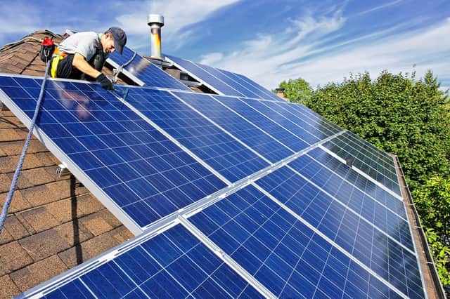 STOCK IMAGE: Worried about your solar panels? This “no win, no fee” service could get back your money if you were mis-sold.