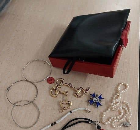Police are trying to re-unite this jewellery with its owner
