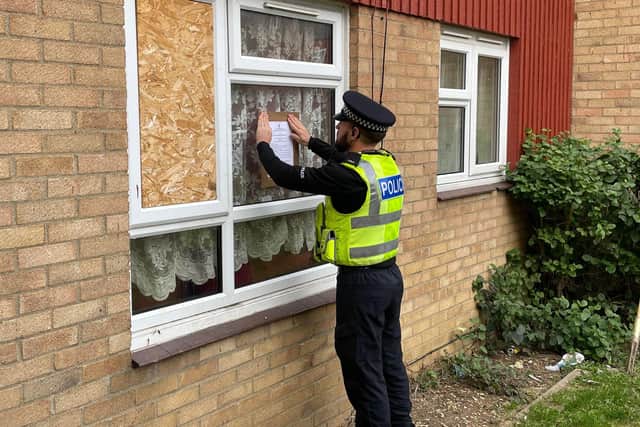 A property in Bodesway, Orton Malborne has been issued with a closure order.
