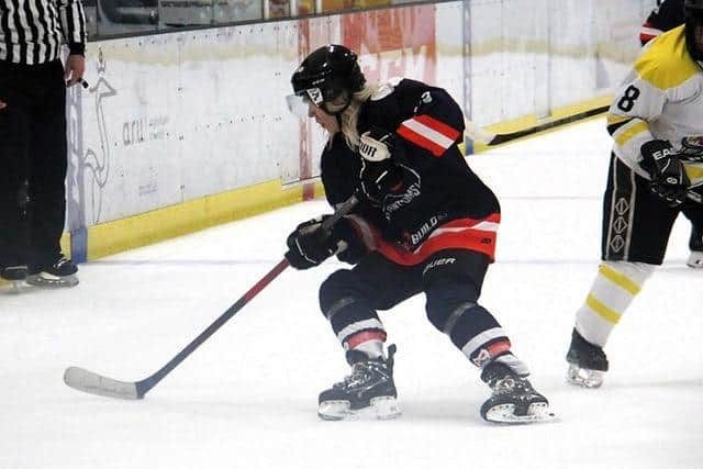 Jo Carter-Davis in action for Phantoms Women in Oxford.