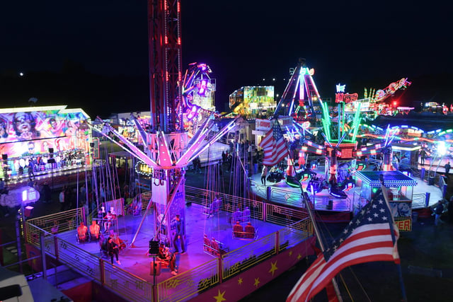 There is a variety of rides on offer