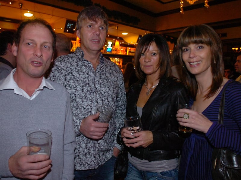 Christmas drinks in December 2007 at The College Arms in Peterborough