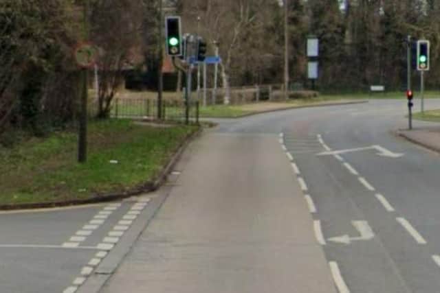 The collision happened near the junction with Bodesway on Malborne Way