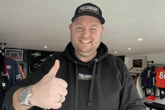 Mark White is opening the Gear and Glory shop in Market Deeping