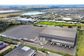 This image shows how the planned Crown Bevcan manufacturing hub will appear after it is built on the former Mars Petcare site in Shrewsbury Avenue, Woodston, Peterborough.