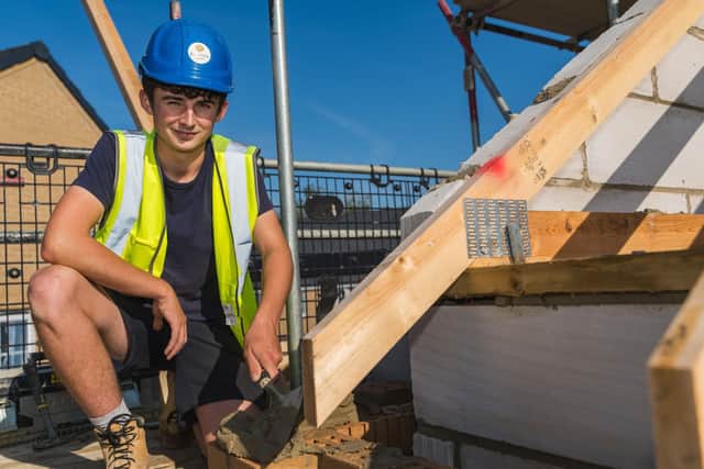 Jacob Kelk, former bricklaying apprentice at Allison Homes