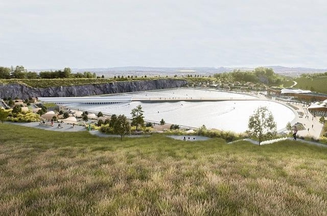 Planners have approved the £25million Wavegarden Scotland to transform 50 acres of land in Ratho into an inland surfing lagoon with surf school, a high-performance multi-sports hub, camping pods and lodges, and a country park.