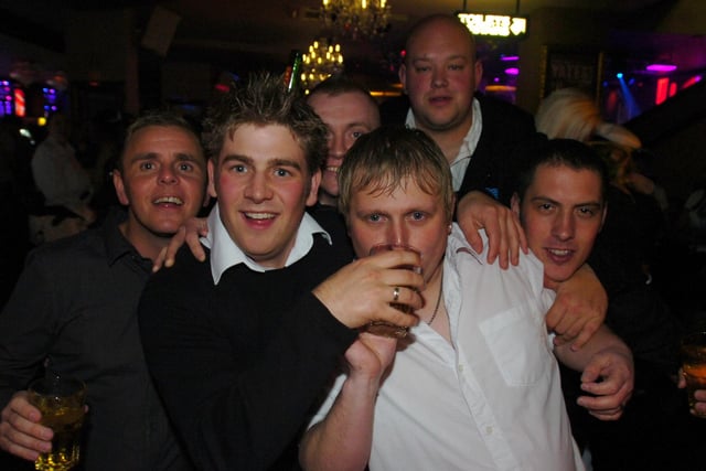 Relaunch party for Yates's, in Broadway, in 2011 - with an appearance by Eastenders actor Scott Maslen